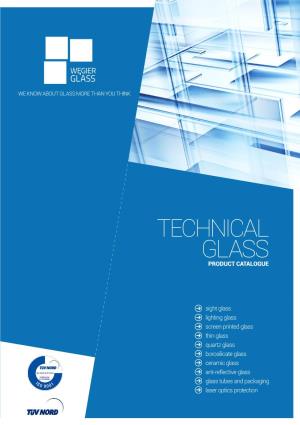 Technical Glass Product Catalogue