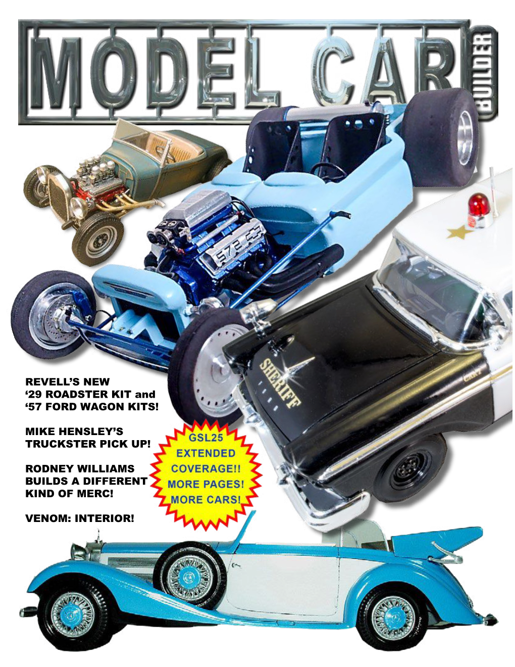 REVELL's NEW '29 ROADSTER KIT and '57 FORD WAGON KITS! MIKE