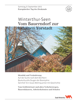 Winterthur-Seen Vom Bauerndorf Zur Urbanen Vorstadt