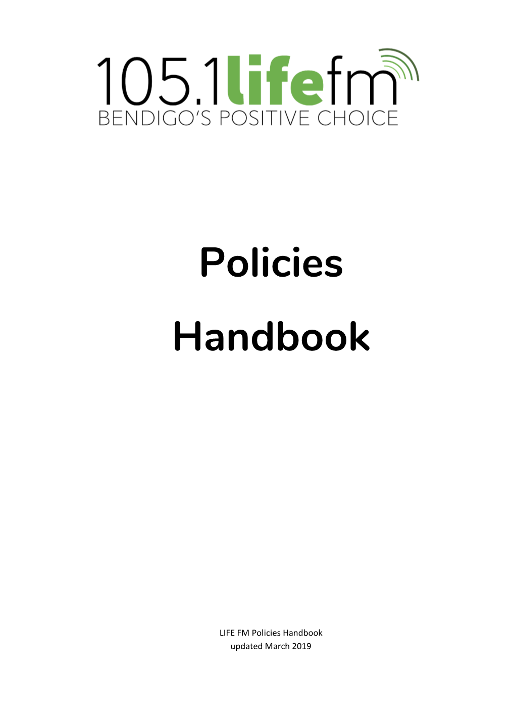 Policies Handbook