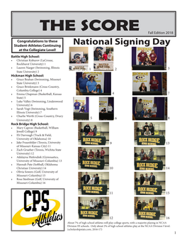 National Signing