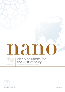 Nano-Solutions for the 21St Century