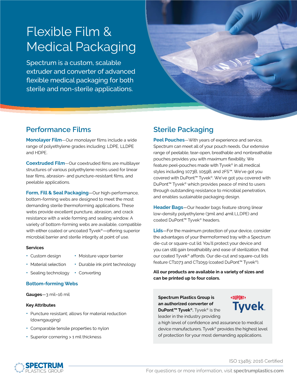 Flexible Film & Medical Packaging