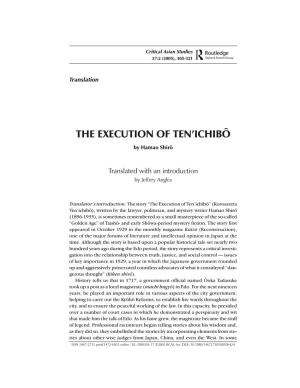 The Execution of Ten'ichibð