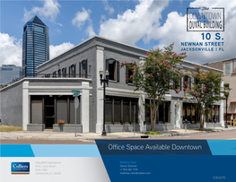 Office Space Available Downtown
