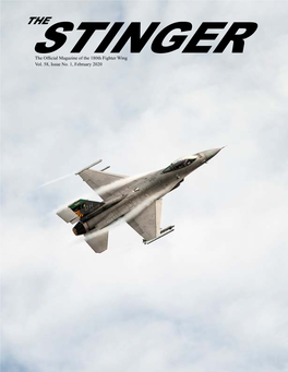 The Official Magazine of the 180Th Fighter Wing Vol. 58, Issue No