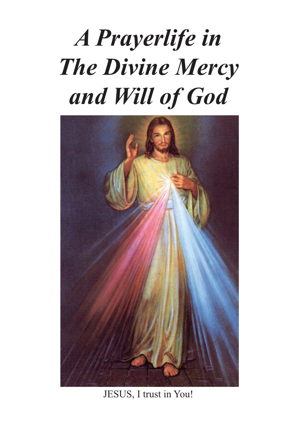 A Prayerlife in the Divine Mercy and Will of God