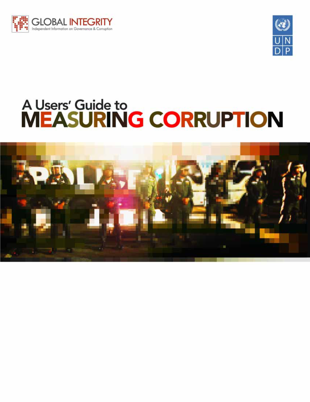 A Users' Guide to Measuring Corruption