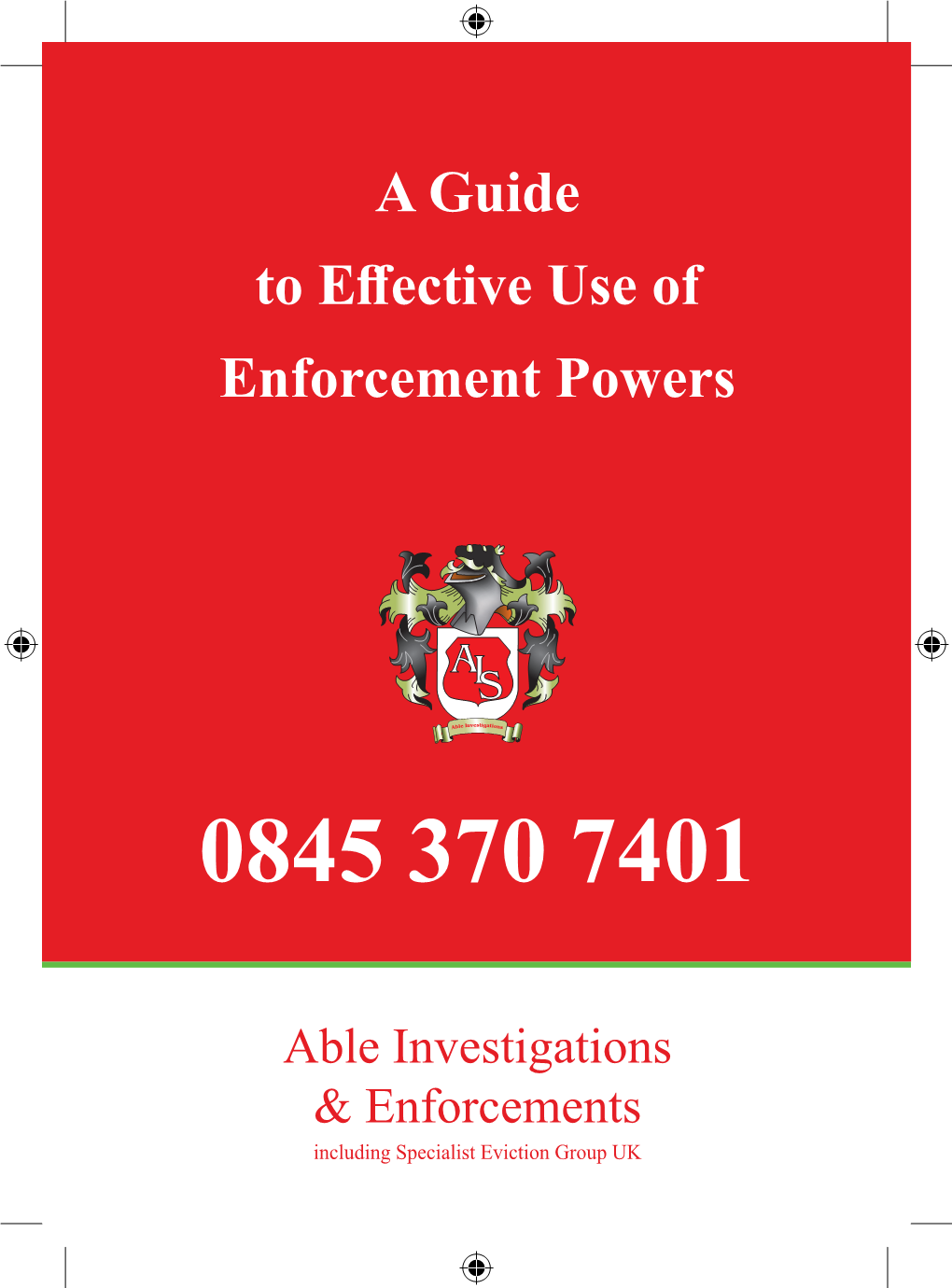 A Guide to Effective Use of Enforcement Powers