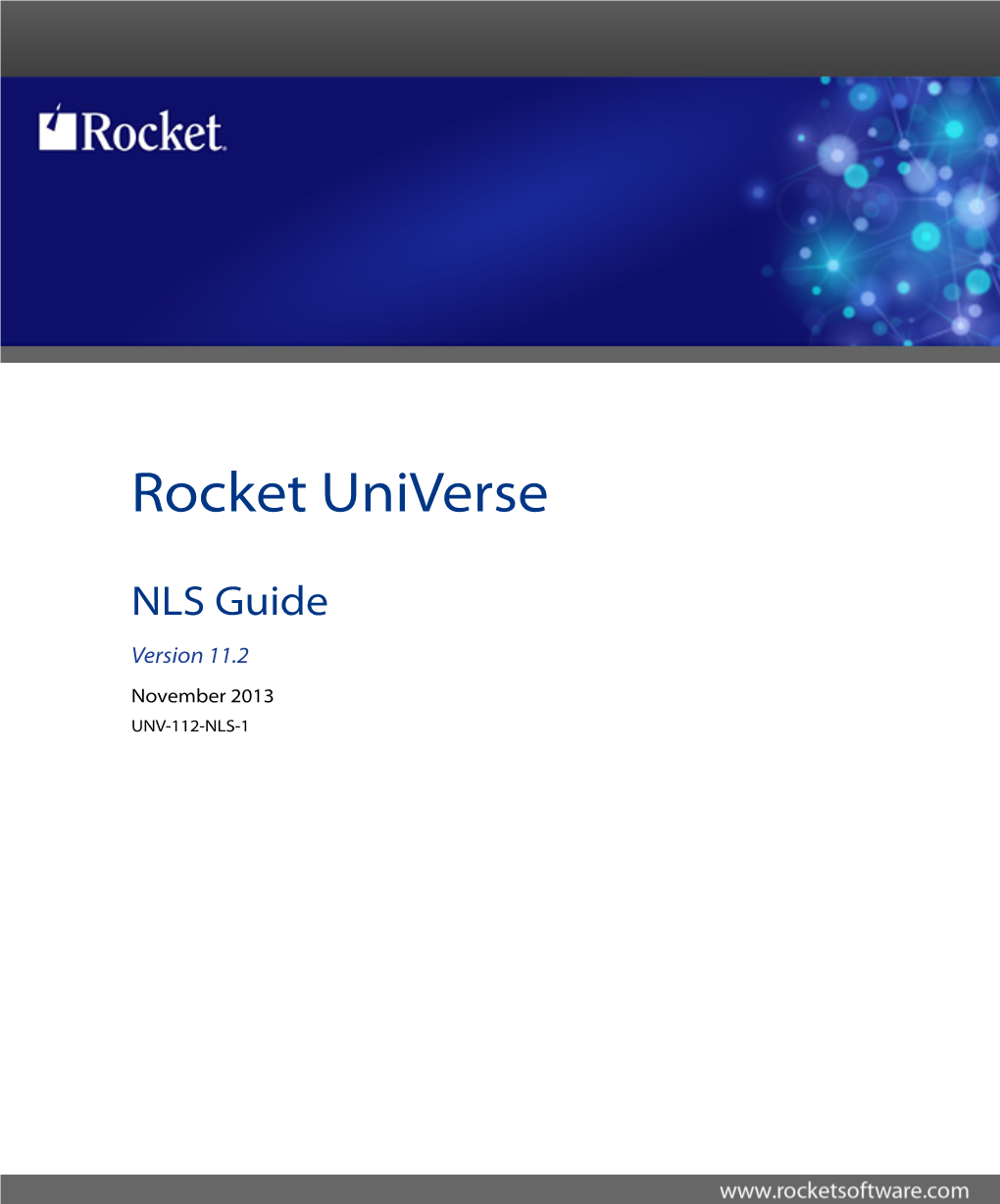 Rocket Universe NLS Guide