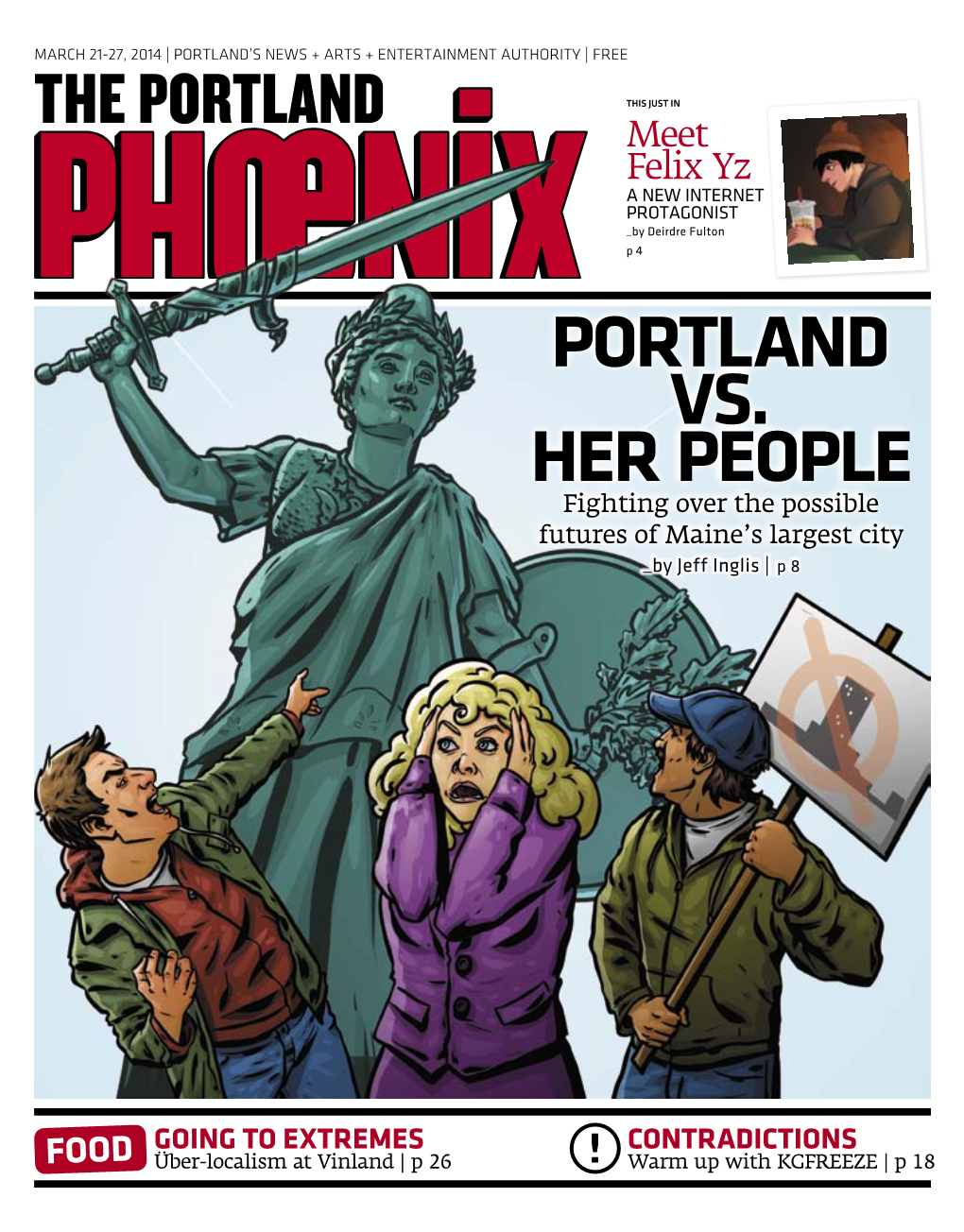 THE Portland Phoenix | MARCH 21, 2014 3 Mar