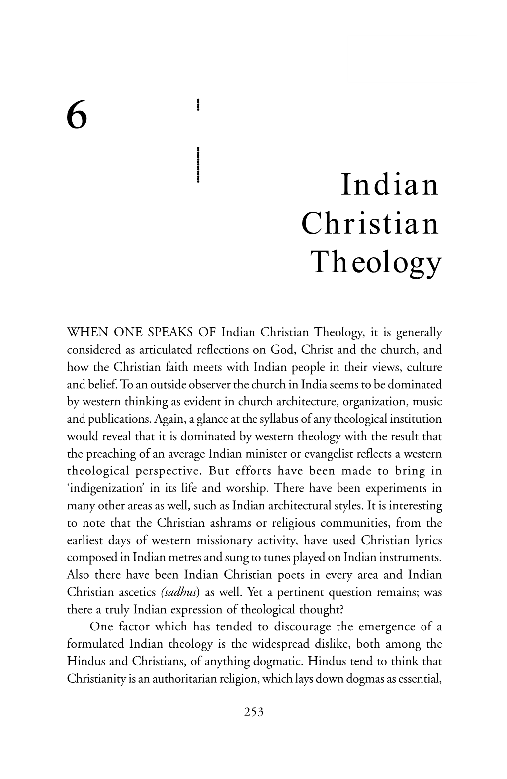 Indian Christian Theology