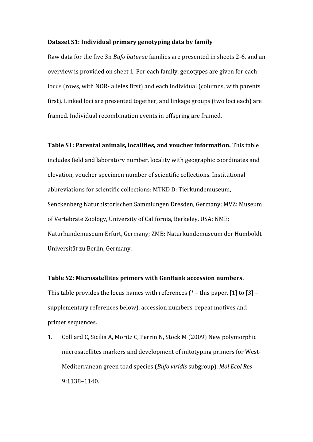 Dataset S1: Individual Primary Genotyping Data by Family