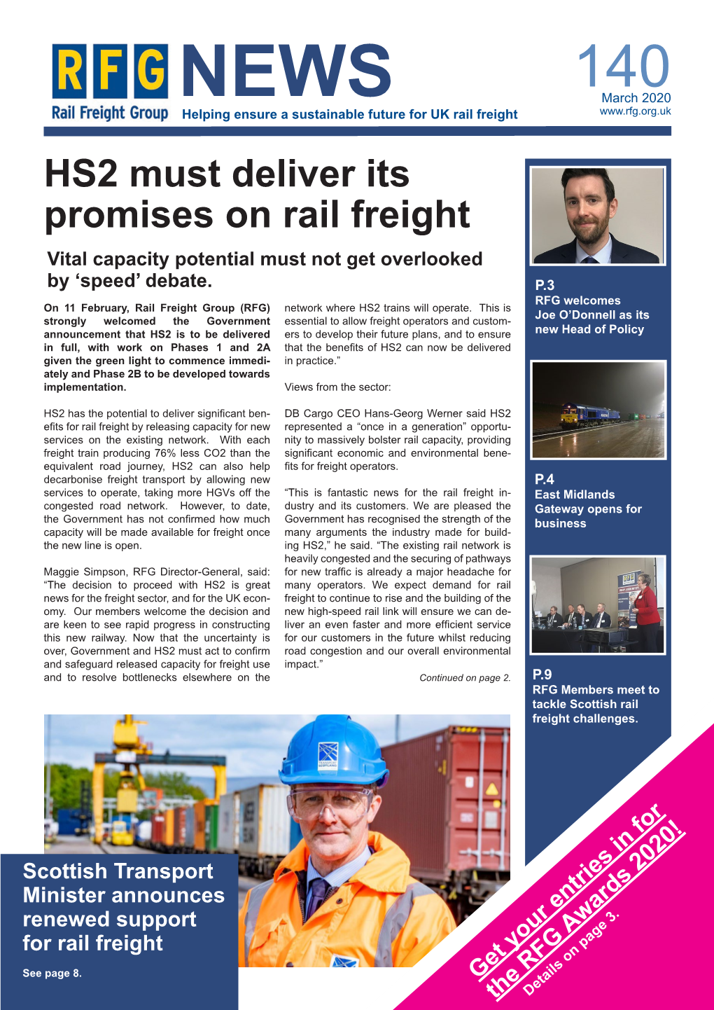 HS2 Must Deliver Its Promises on Rail Freight Vital Capacity Potential Must Not Get Overlooked by ‘Speed’ Debate