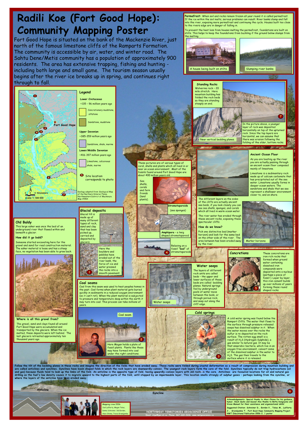 Fort Good Hope): Into the River, Exposing More Permafrost and Continuing the Cycle