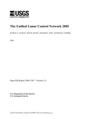 The Unified Lunar Control Network 2005