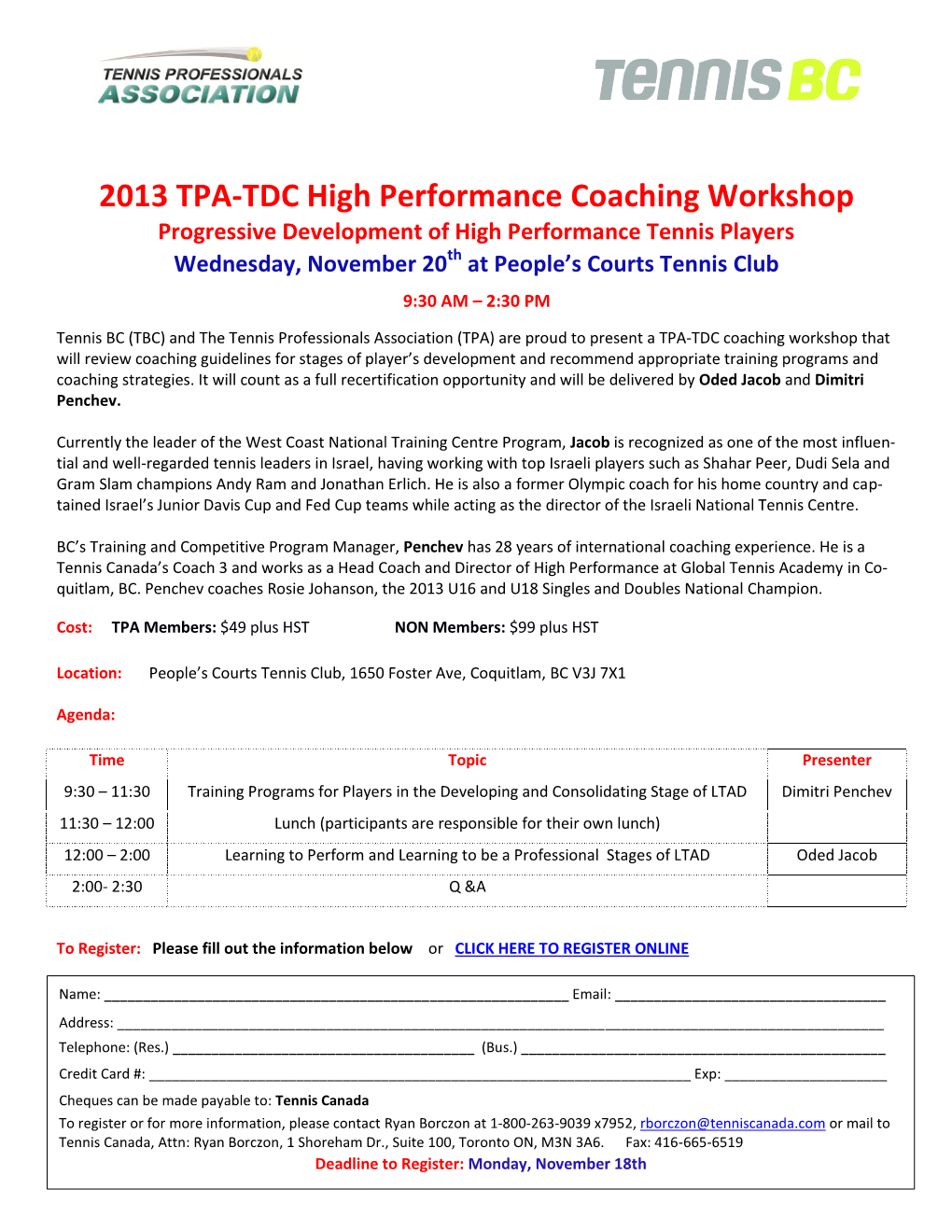 TPA National Coaching Conference