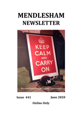 Mendlesham Newsletter June 2020 Online Only