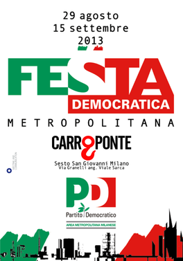 Festa Democratica Metropolitana