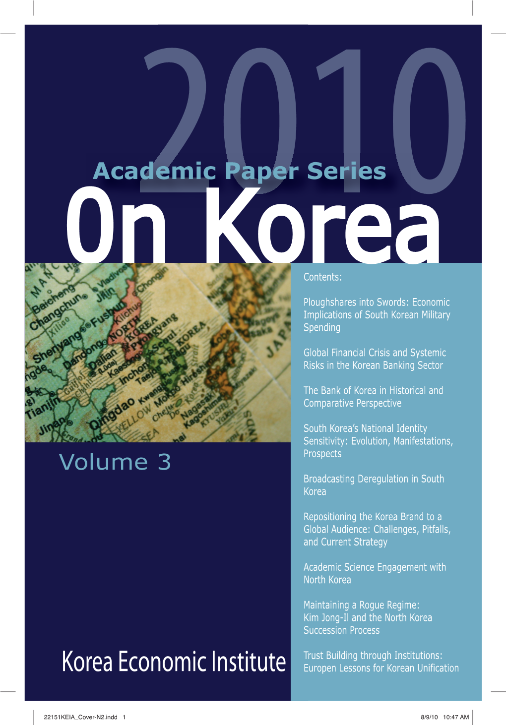Paper Series 0N Korea Contents
