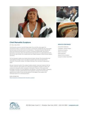 Native American Plaster Sculpture Conservation