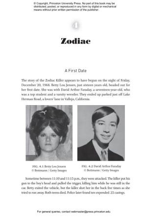 Zodiac Killer Appears to Have Begun on the Night of Friday, December 20, 1968