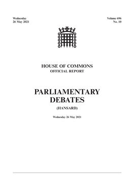 Whole Day Download the Hansard