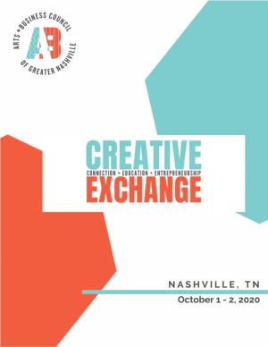 View the Full Creative Exchange 2020 Schedule