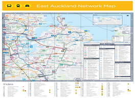 East Auckland Network Map