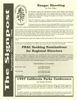 Rangel' Shooting 1997 California Parks Conference
