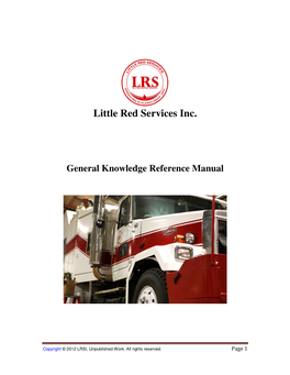 Little Red Services Inc