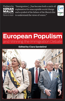 European Populism and Winning the Immigration Debate