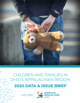 Children and Families in Ohio's Appalachian Region: 2020