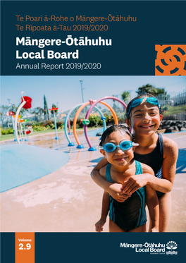 Māngere-Ōtāhuhu Local Board Annual Report 2019/2020