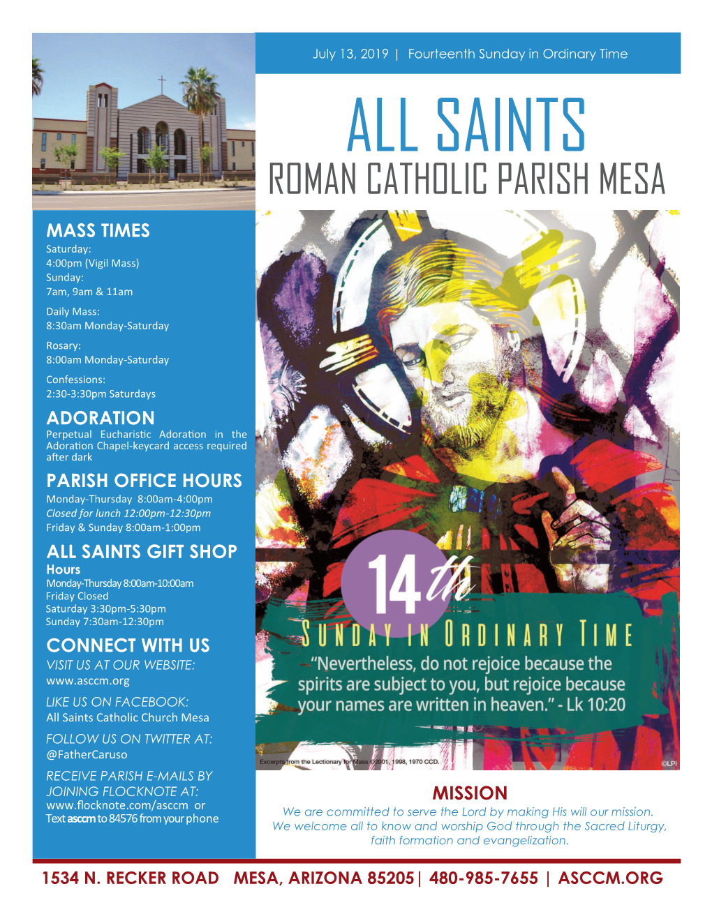 Saints Roman Catholic Parish Mesa