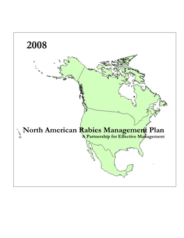North American Rabies Management Plan a Partnership for Effective Management Signature Page