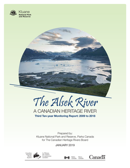 The Alsek River: a Canadian Heritage River