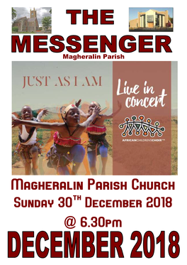 Magheralin Parish Church Sunday 30Th December 2018 @ 6.30Pm