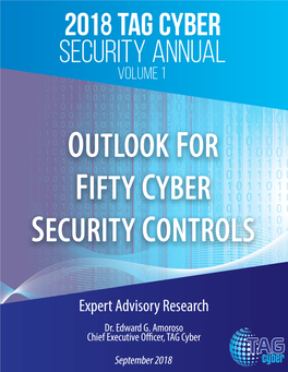 TAG-Cyber-2018-Annual-Volume-1-Outlook-For-Fifty-Cyber-Security-Controls.Pdf