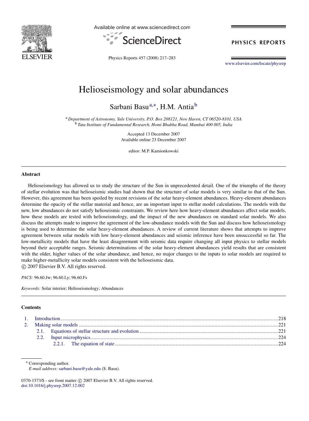 Helioseismology and Solar Abundances