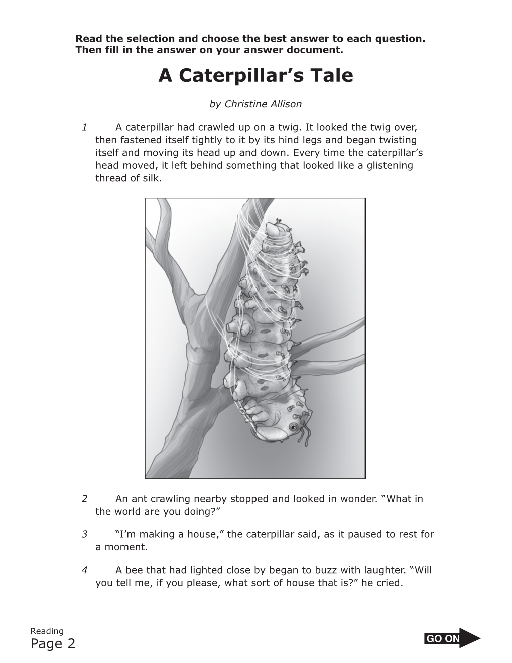 A Caterpillar's Tale