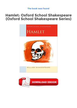 Hamlet: Oxford School Shakespeare