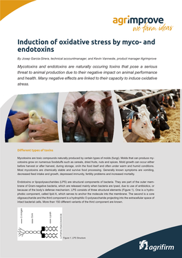 Induction of Oxidative Stress by Myco- and Endotoxins