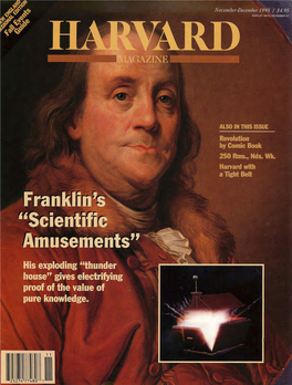 Ben Franklin's 'Scientific Amusements,'