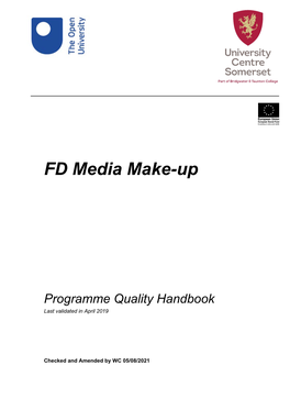 FD Media Make-Up