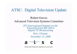 ATSC: Digital Television Update