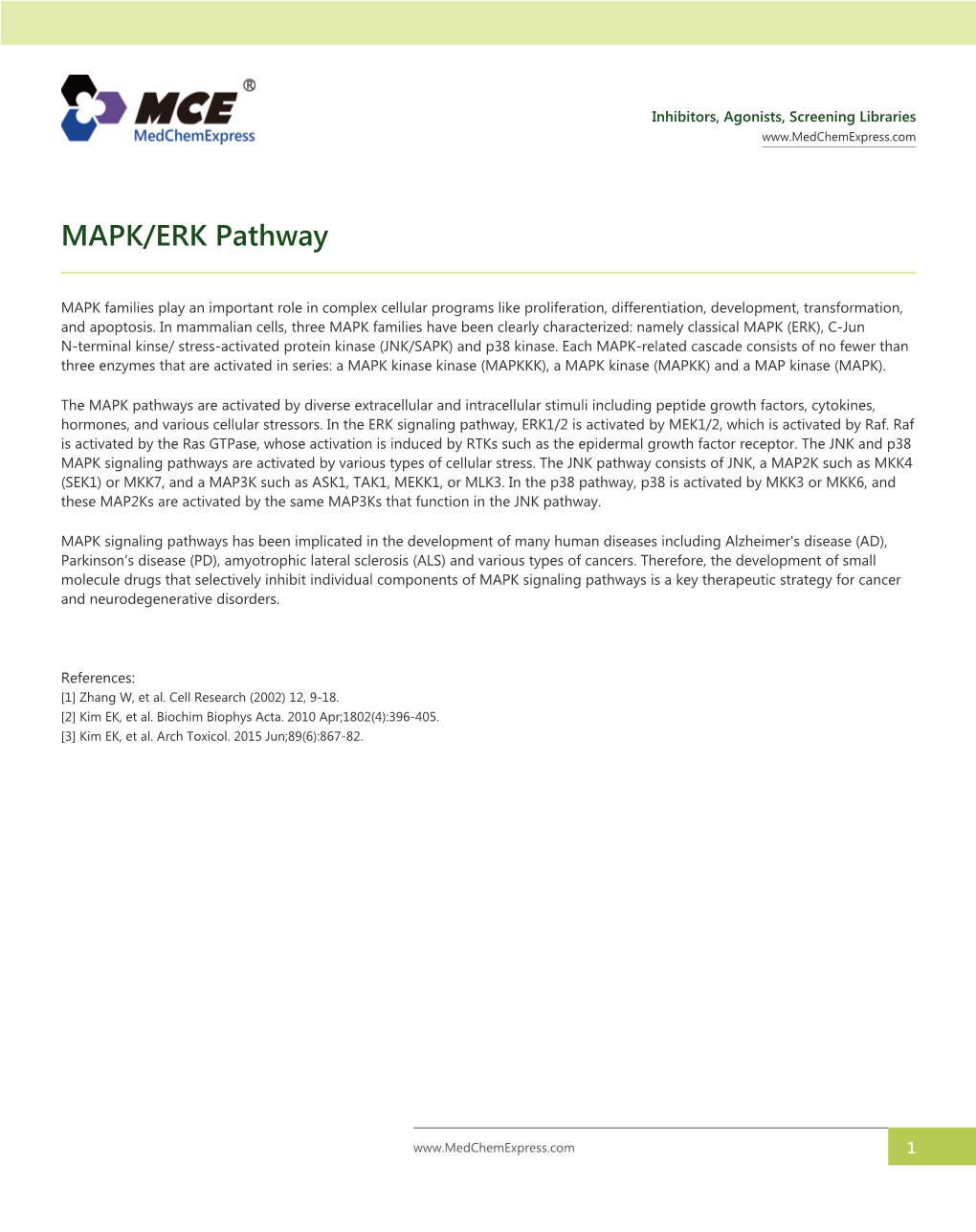 MAPK/ERK Pathway