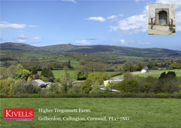 Higher Tregonnett Farm, Golberdon, Callington, Cornwall, PL17 7NG