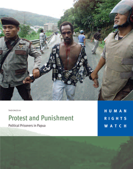 Protest and Punishment RIGHTS Political Prisoners in Papua WATCH February 2007 Volume 19, No