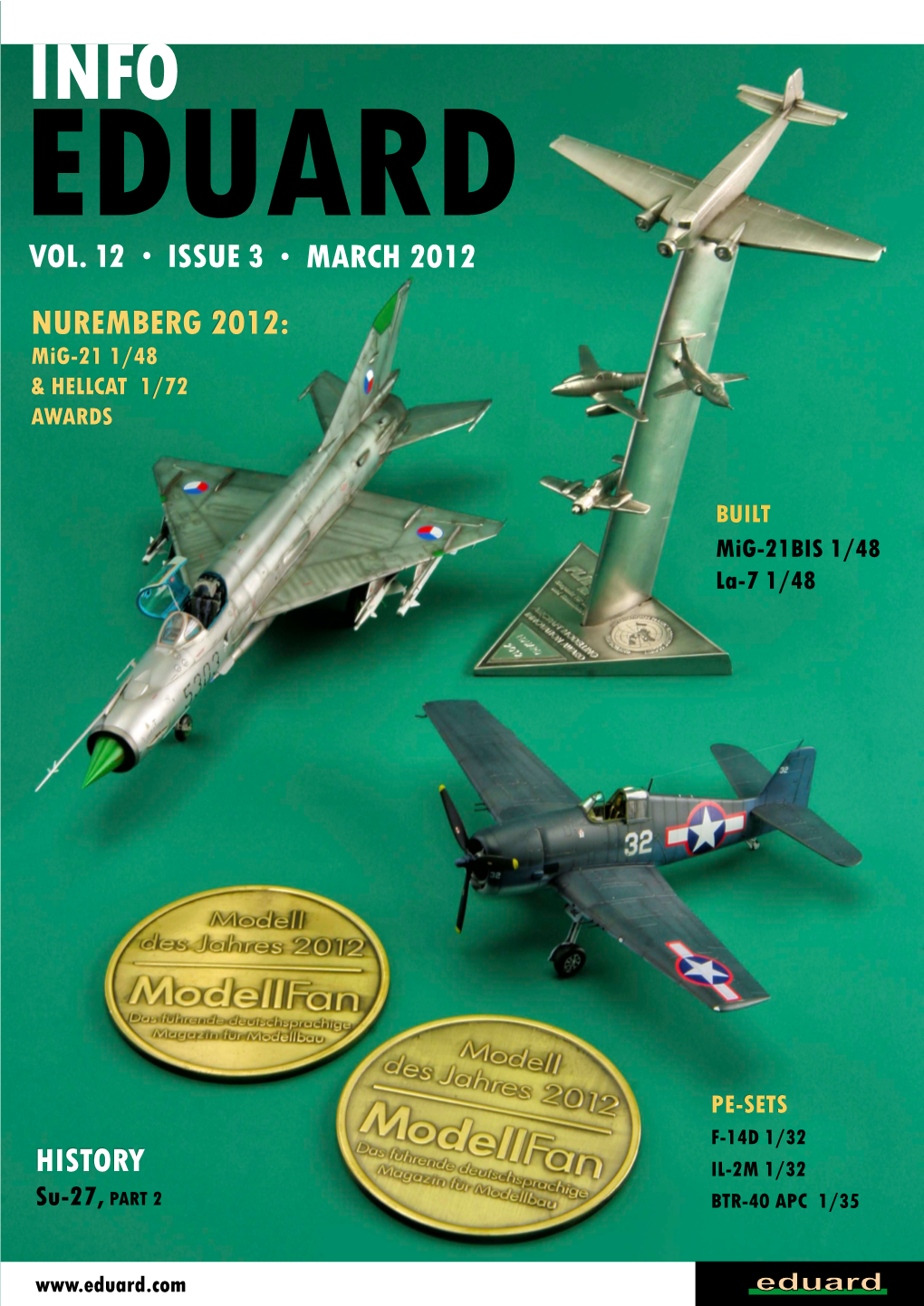 NUREMBERG 2012: Mig-21 1/48 & HELLCAT 1/72 AWARDS